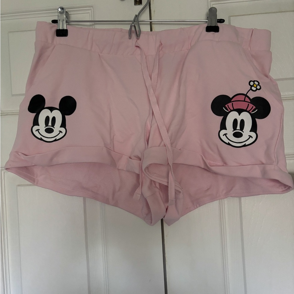 Disney pink shorts